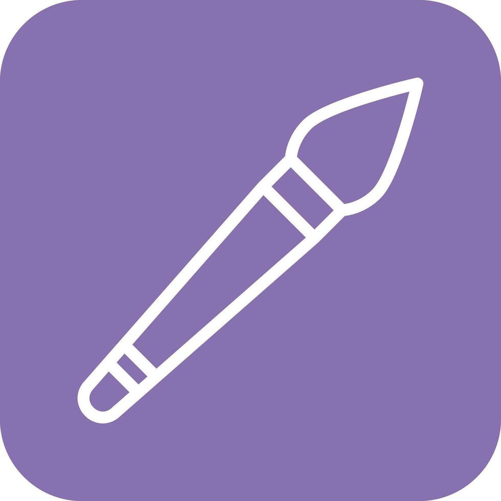 Brush Vector Icon Design Illustration