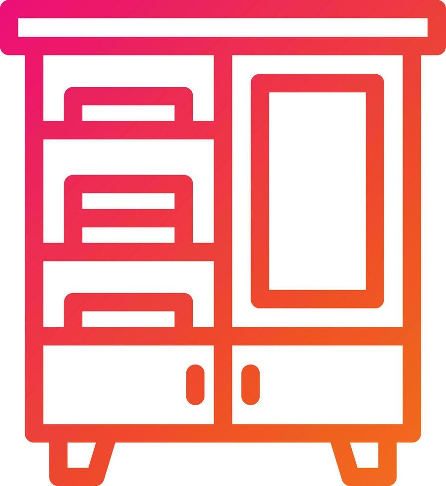 Dressing Room Vector Icon Design Illustration