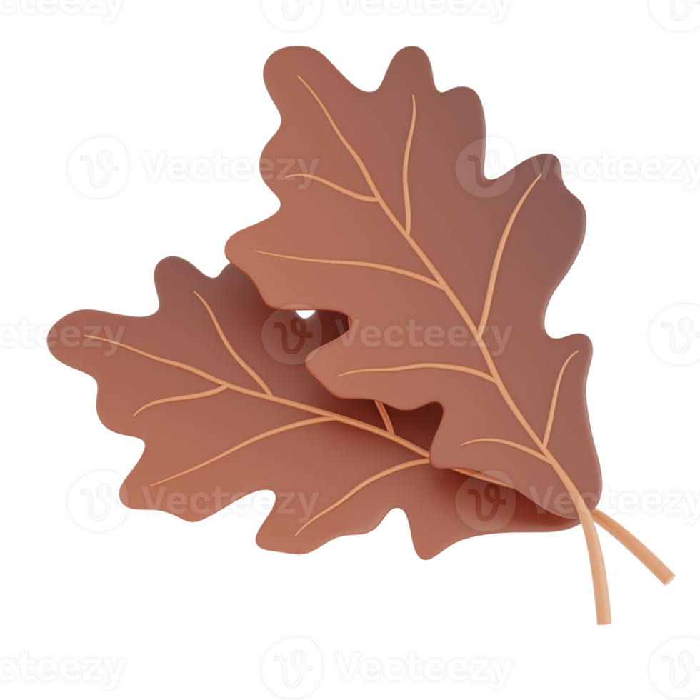 Autumn 3D illustration Asset png
