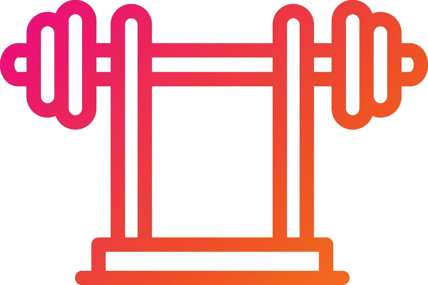 Weightlifting Vector Icon Design Illustration