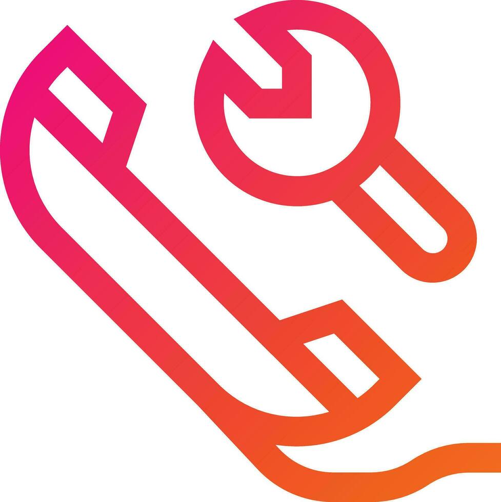 Maintenance Cal Vector Icon Design Illustration
