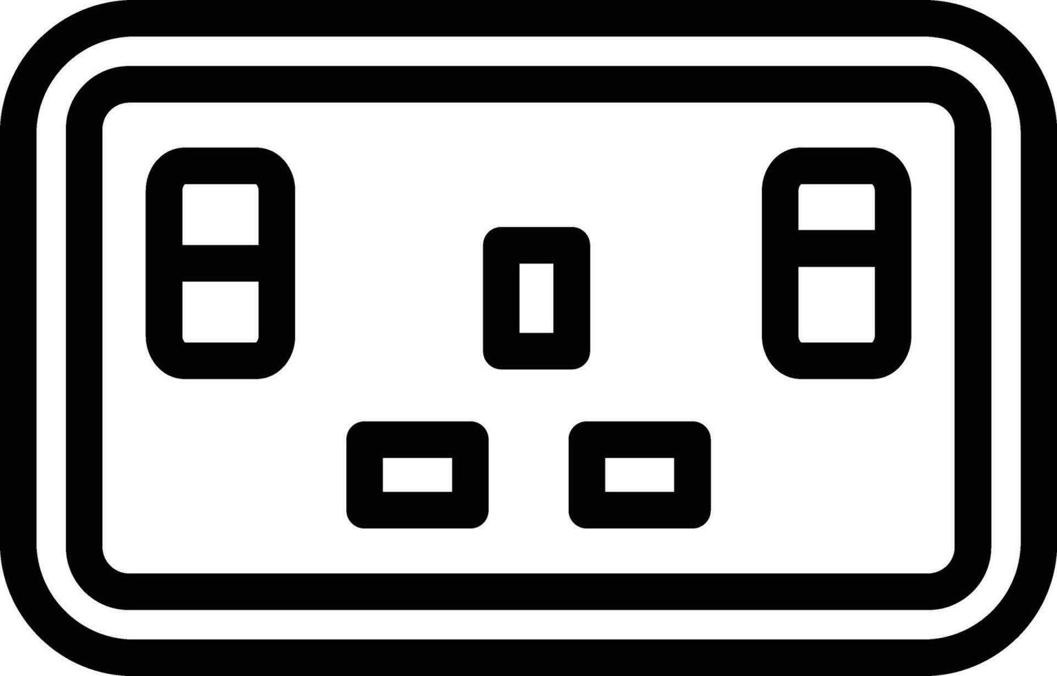 Socket Vector Icon Design Illustration
