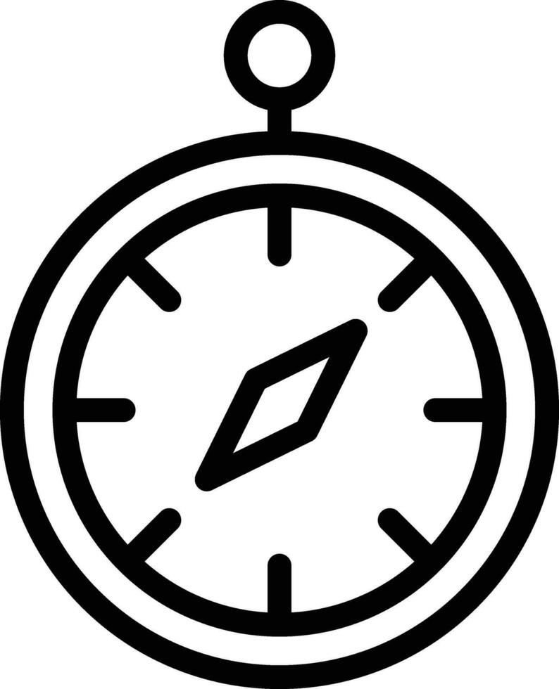 Chronometer Vector Icon Design Illustration