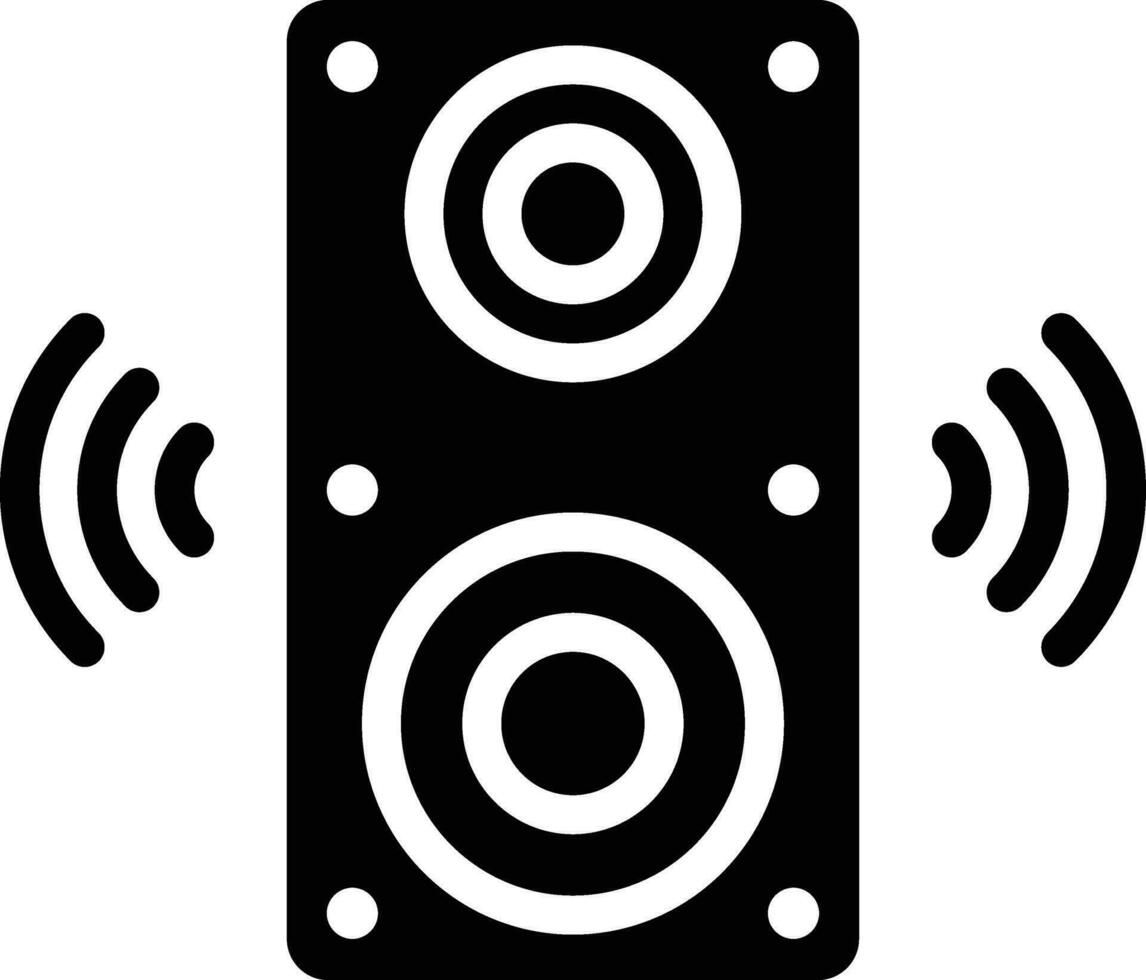 Speaker Vector Icon Design Illustration