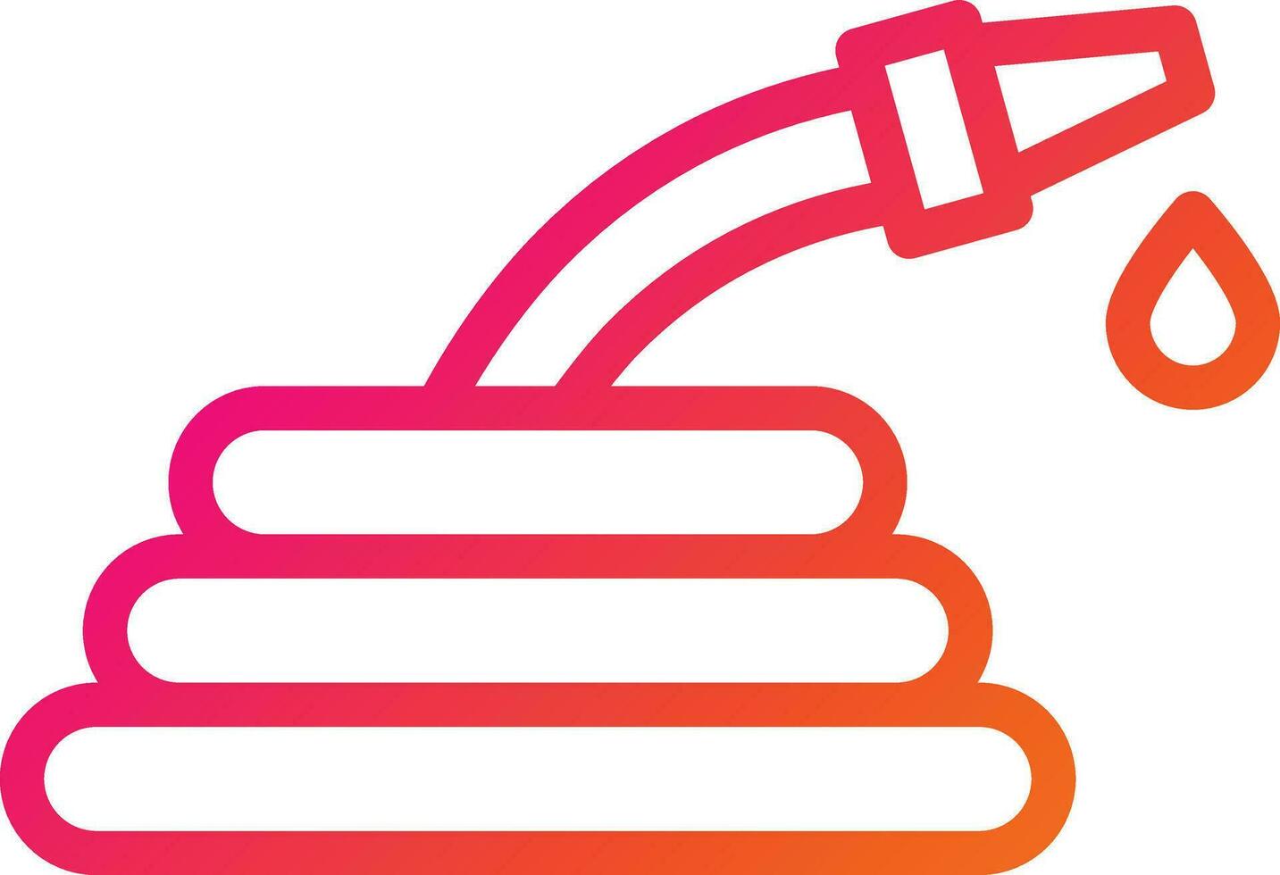 Hose Vector Icon Design Illustration