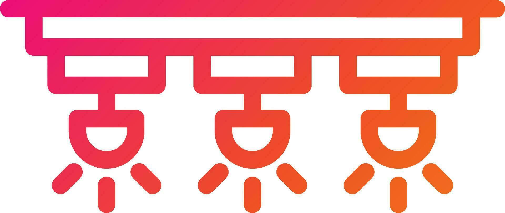 Spotlights Vector Icon Design Illustration