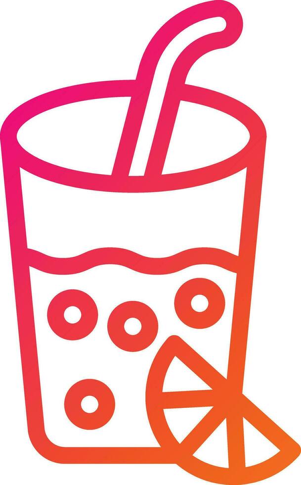 ilustración de diseño de icono de vector de limonada