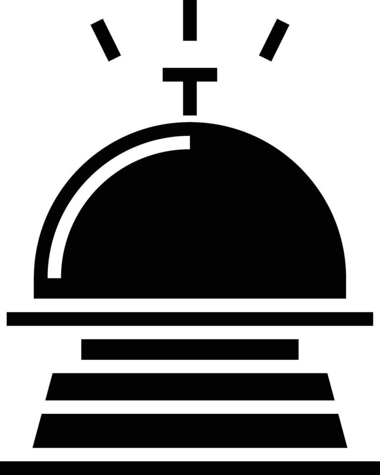 Hotel bell Vector Icon Design Illustration