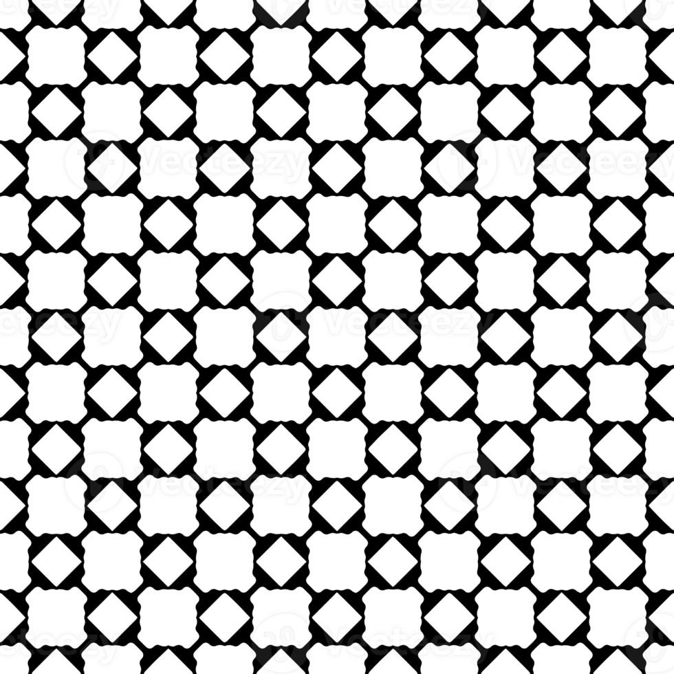 Black seamless abstract pattern. Overlay for background and backdrop. Ornamental design. PNG graphic illustration with transparent background.