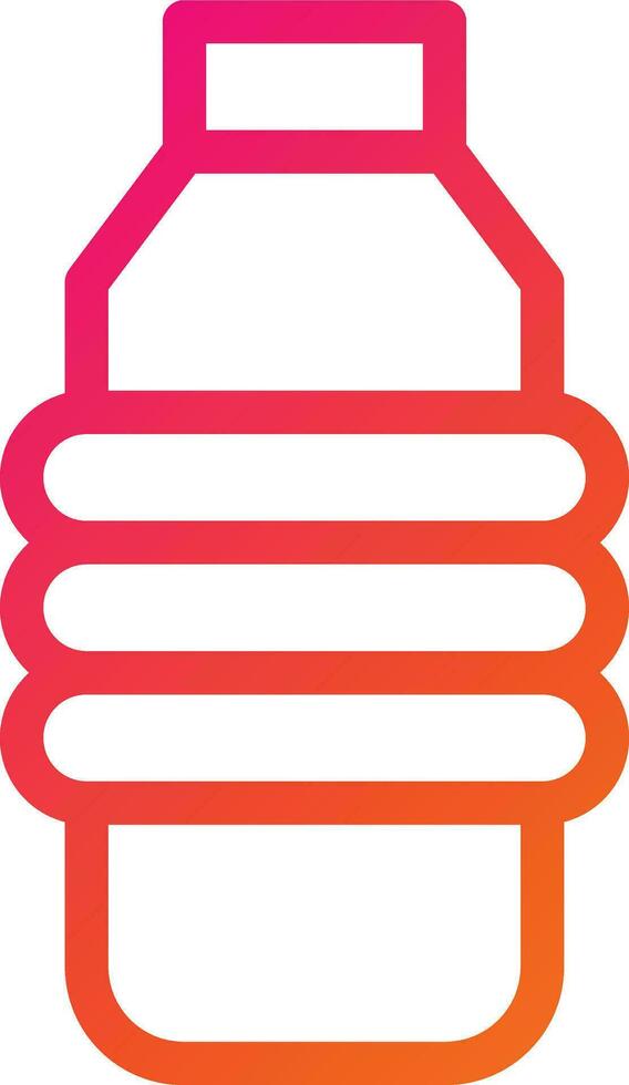 Water bottle Vector Icon Design Illustration