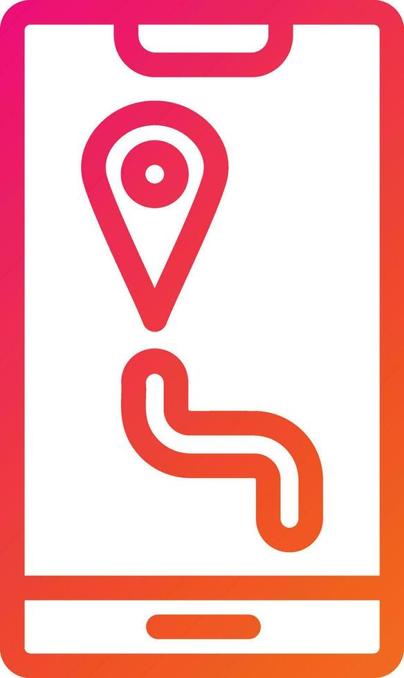 Maps Vector Icon Design Illustration