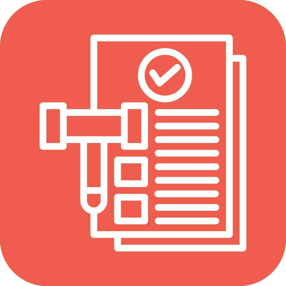 Legal Documents Vector Icon Design Illustration