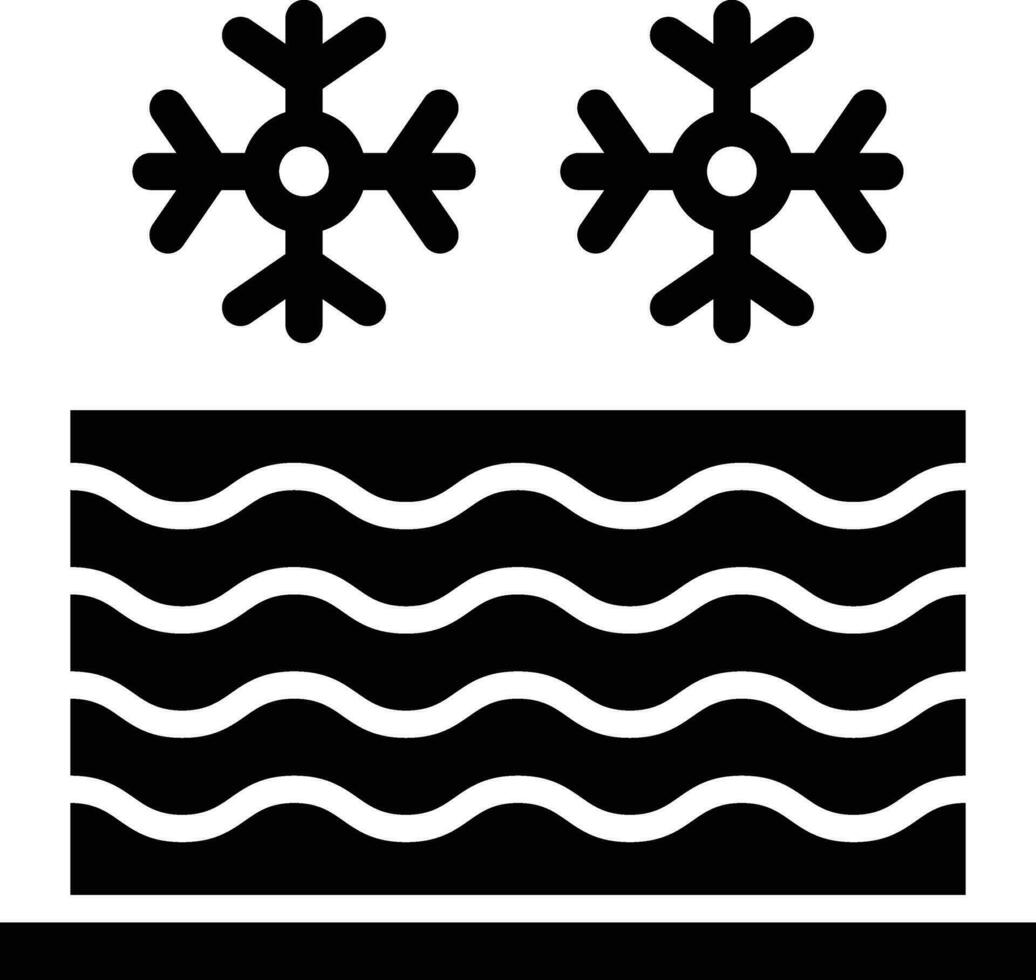 Cold Water Vector Icon Design Illustration