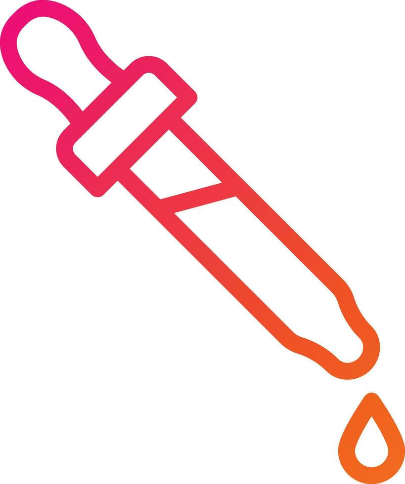 Eye Dropper Vector Icon Design Illustration