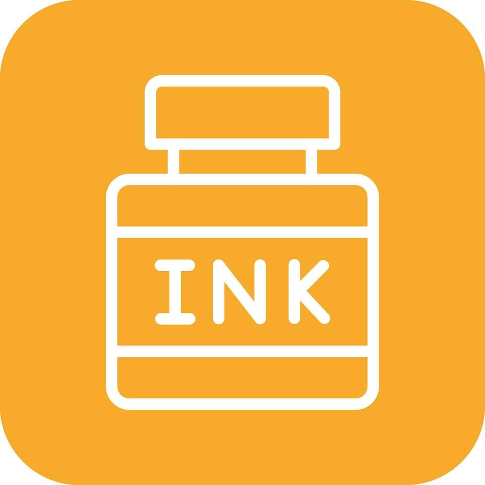 Ink Vector Icon Design Illustration