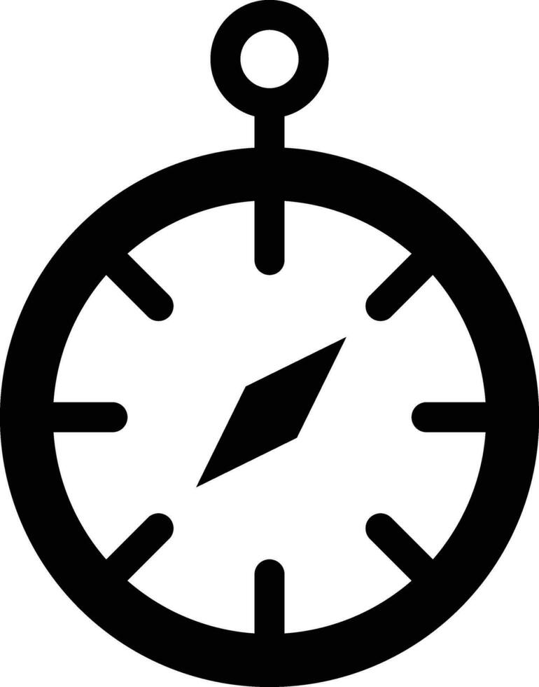 Chronometer Vector Icon Design Illustration