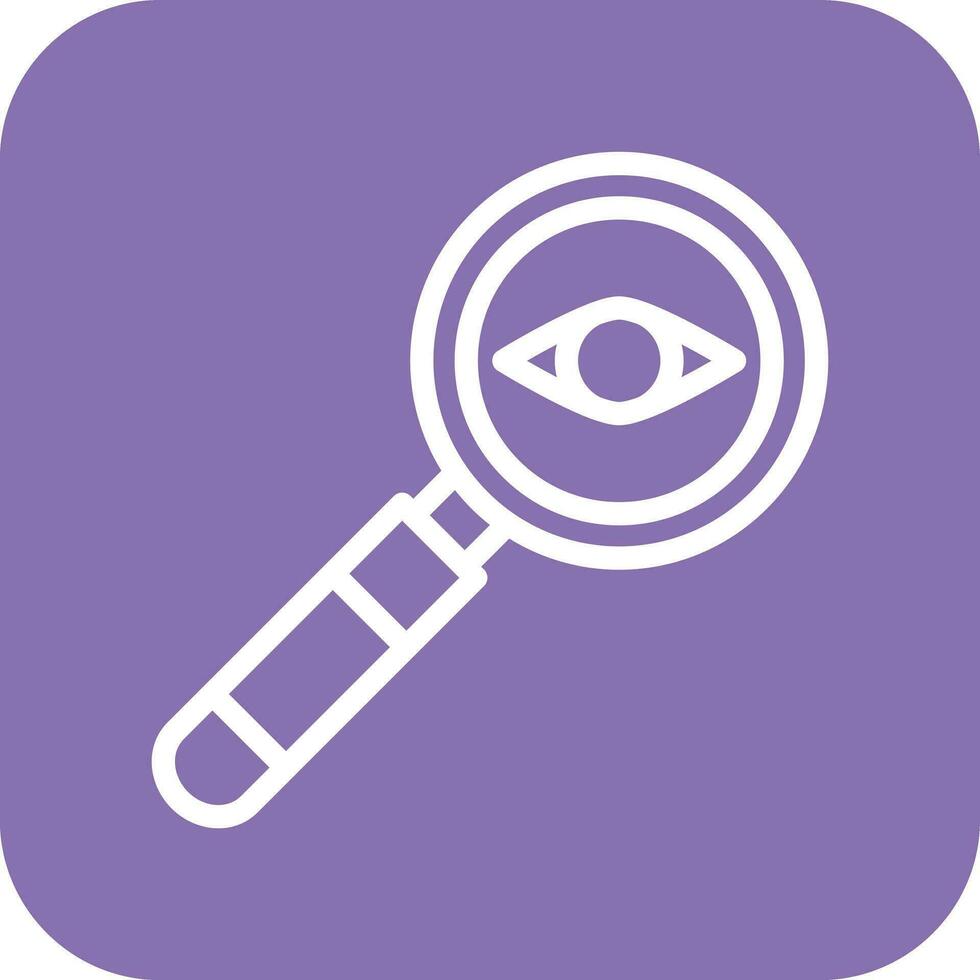 Eye Test Vector Icon Design Illustration