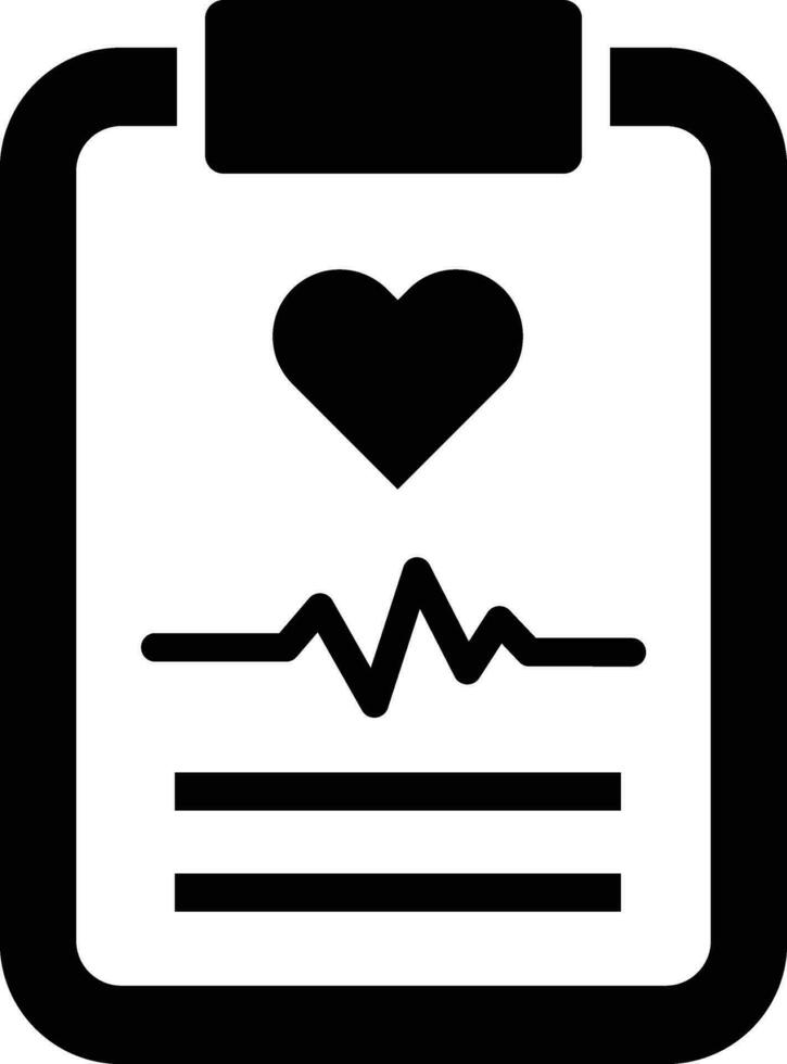 Health Check Vector Icon Design Illustration