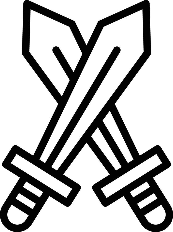 Sword Vector Icon Design Illustration