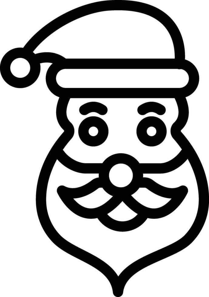 Santa claus Vector Icon Design Illustration