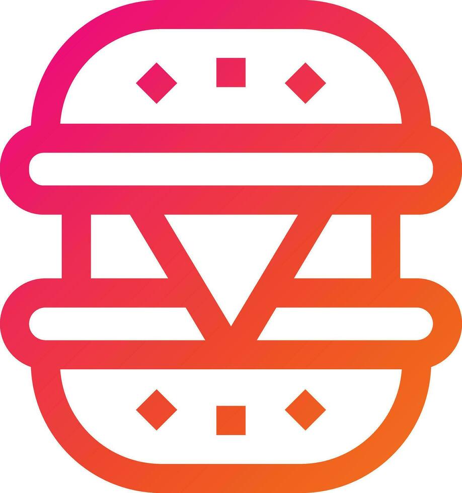 queso hamburguesa vector icono diseño ilustración