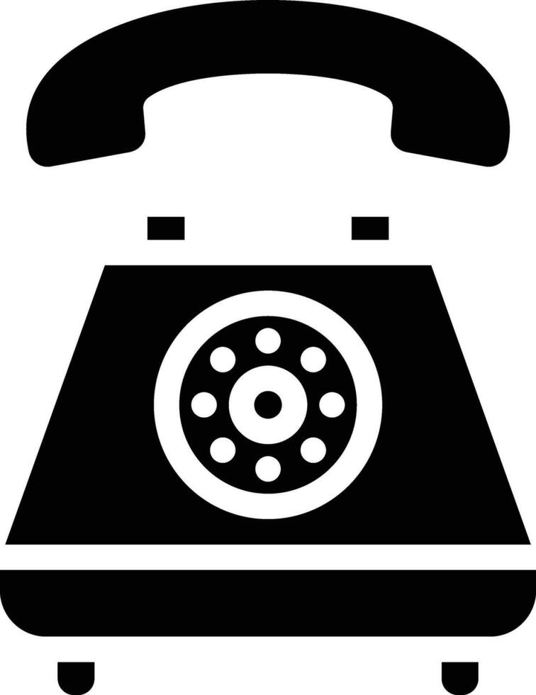 ilustración de diseño de icono de vector de teléfono