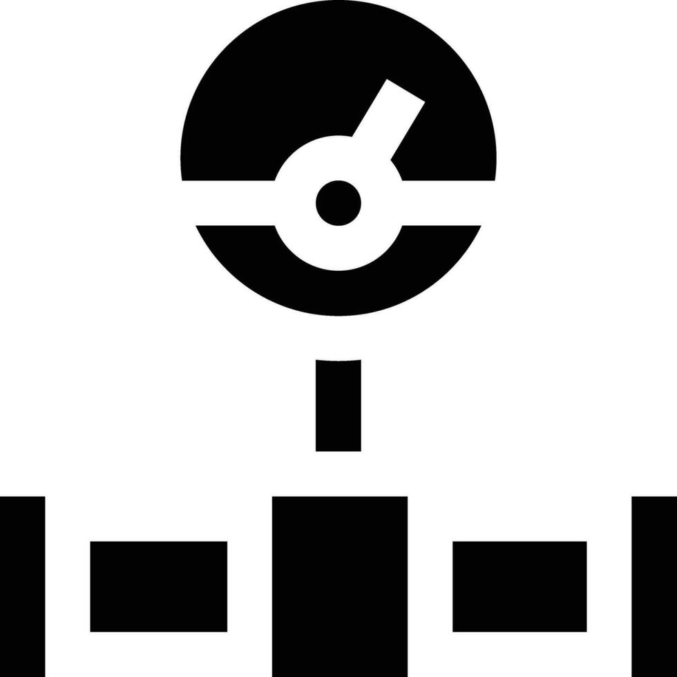 Fuel Gauge Vector Icon Design Illustration