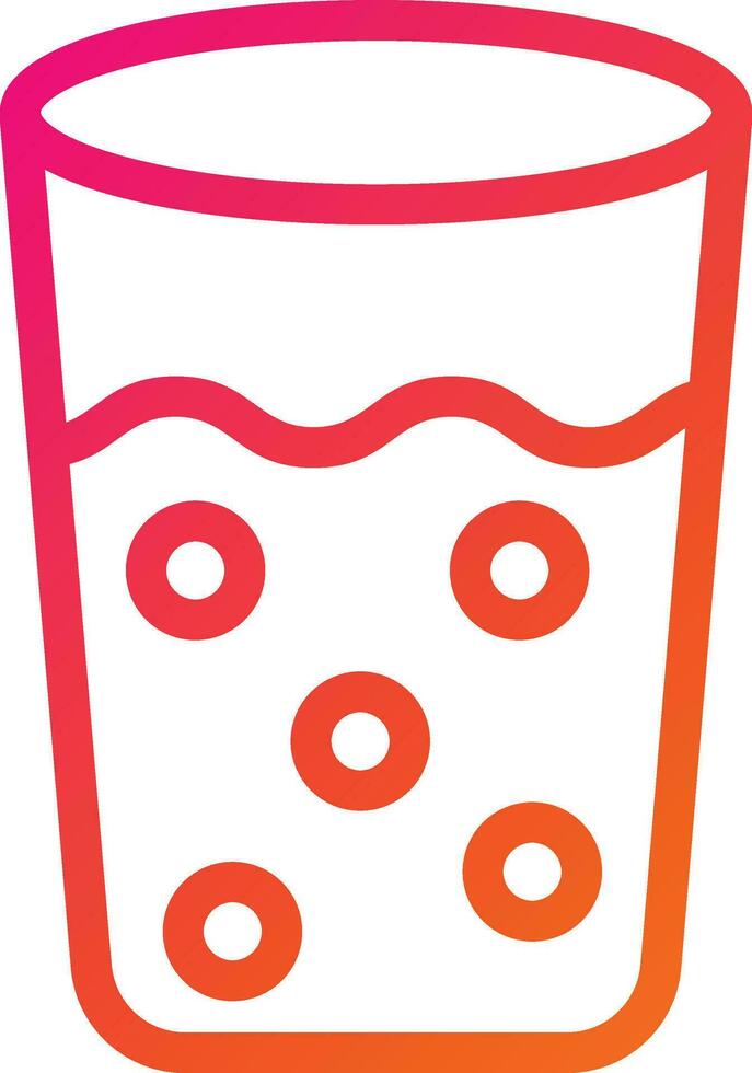 Glass Vector Icon Design Illustration
