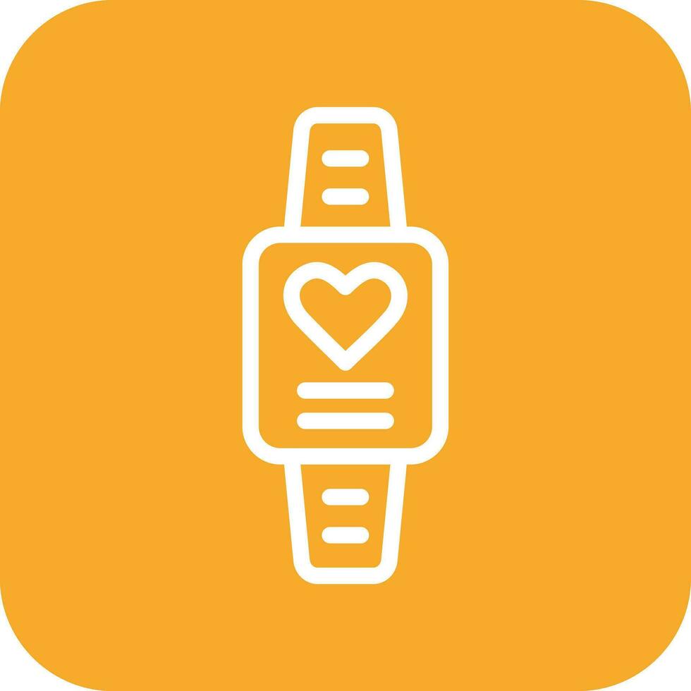 Smart Watch Vector Icon Design Illustration