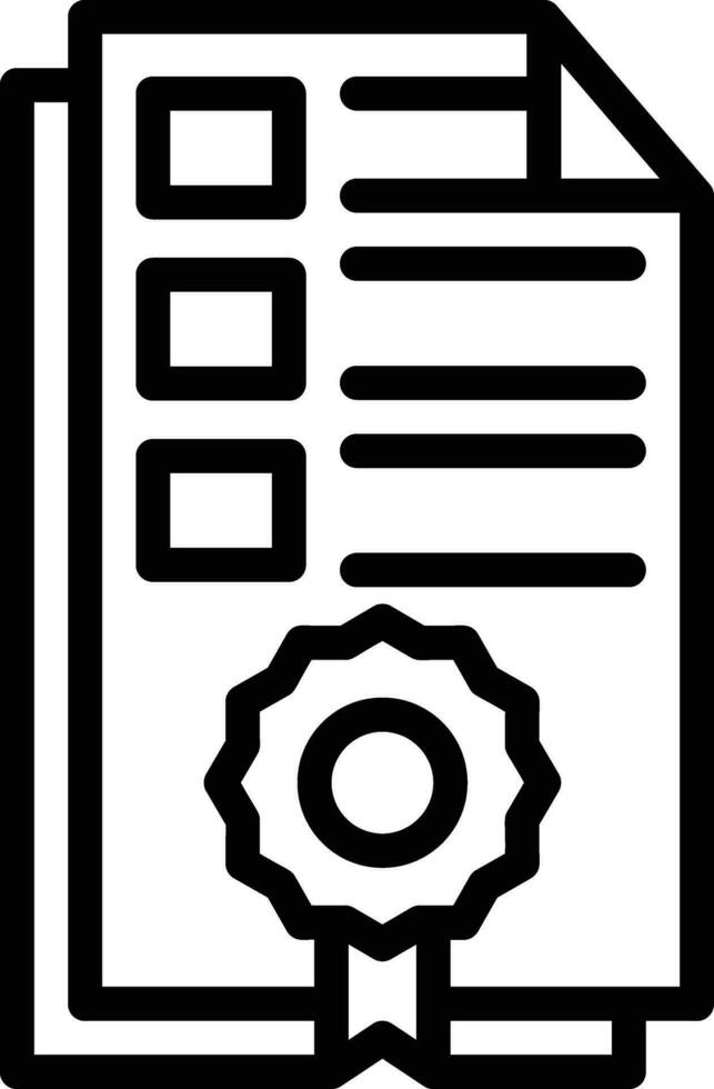 Important Documents Vector Icon Design Illustration
