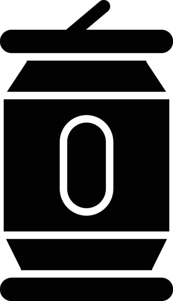 Tin Vector Icon Design Illustration