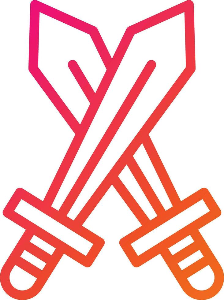 Sword Vector Icon Design Illustration