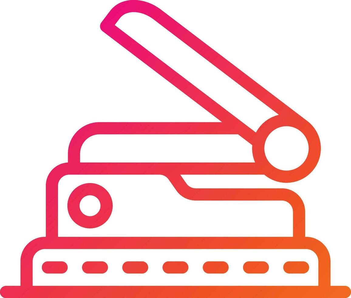 Hole Puncher Vector Icon Design Illustration