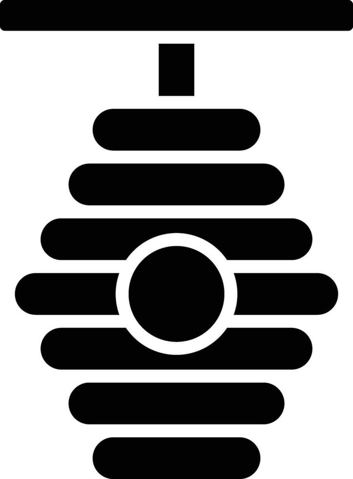 Beehive Vector Icon Design Illustration