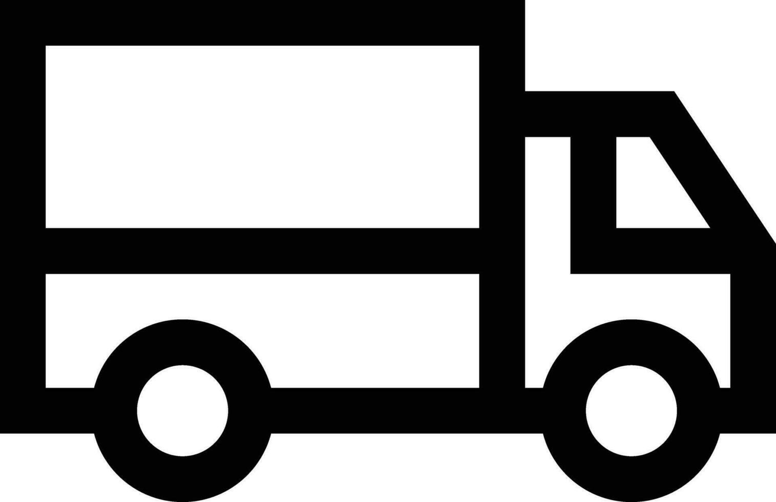 Delivery Truck Vector Icon Design Illustration