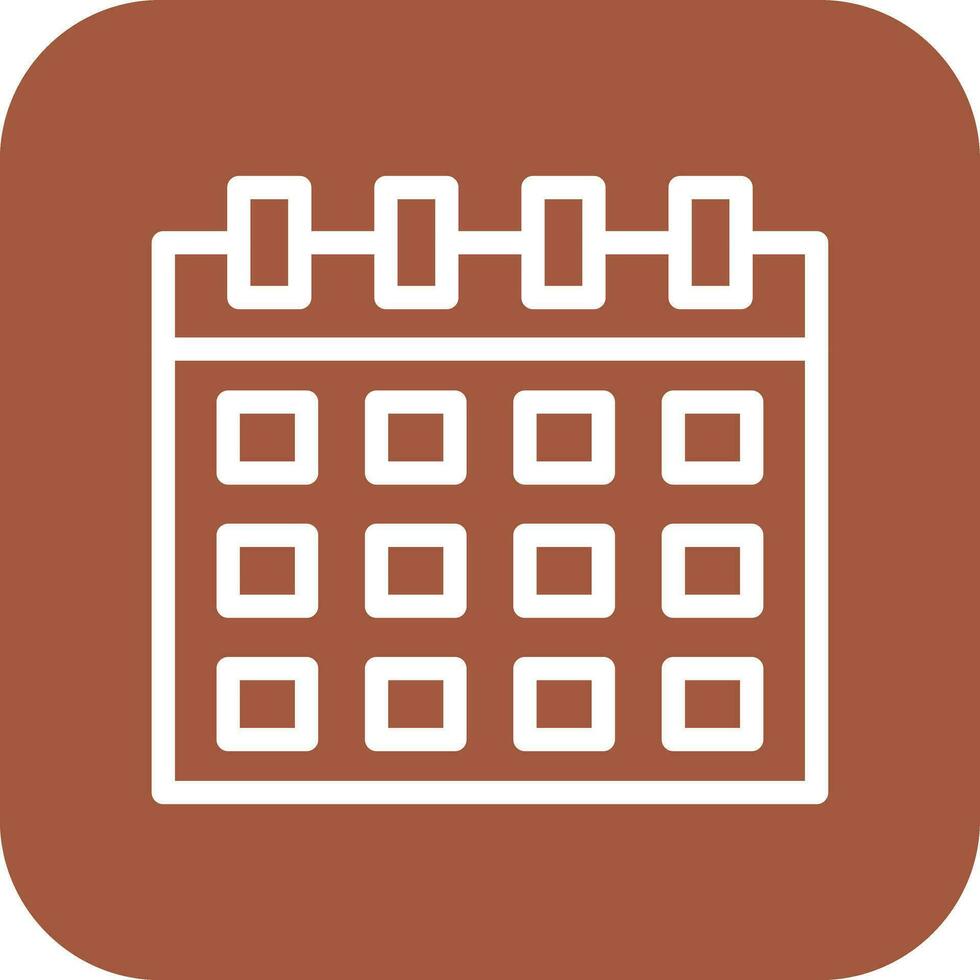 Calendar Vector Icon Design Illustration