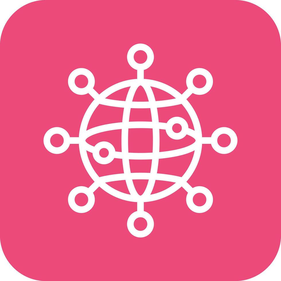 Networking Vector Icon Design Illustration