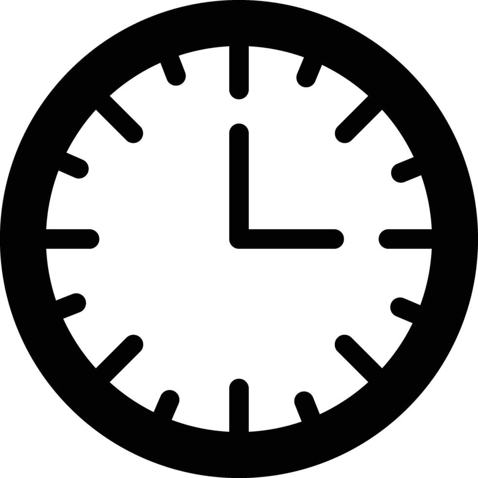 Clock Vector Icon Design Illustration