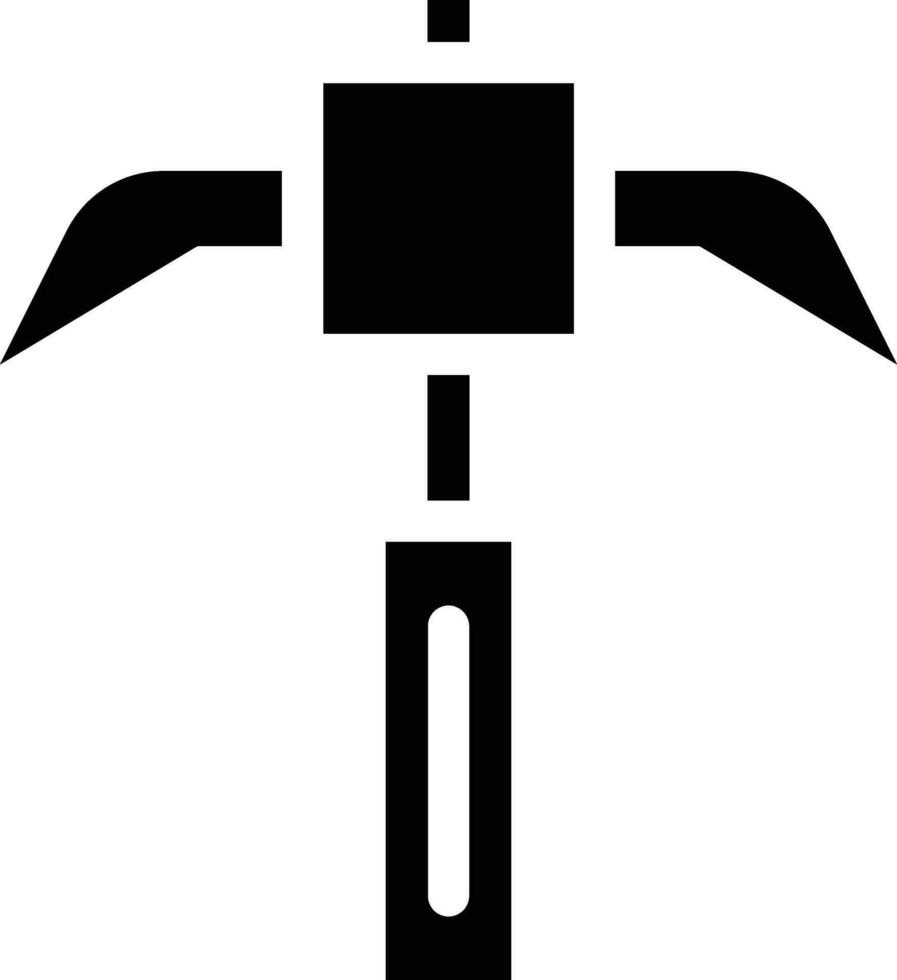 Pickaxe Vector Icon Design Illustration