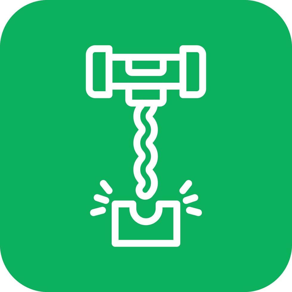 Corkscrew Vector Icon Design Illustration