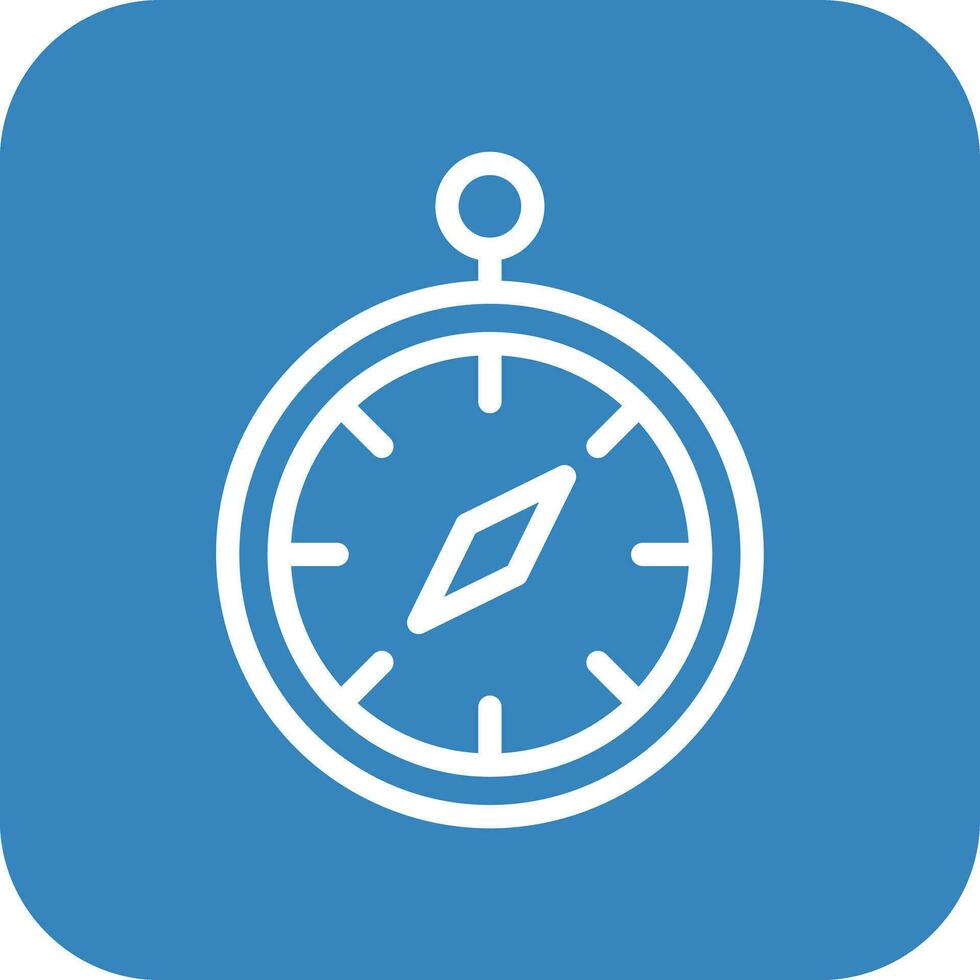 Chronometer Vector Icon Design Illustration