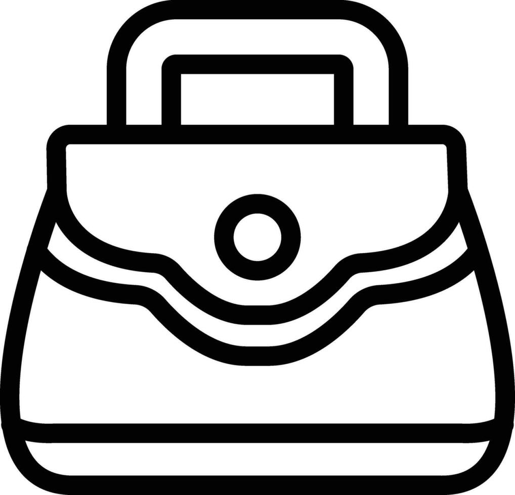 ilustración de diseño de icono de vector de bolsa