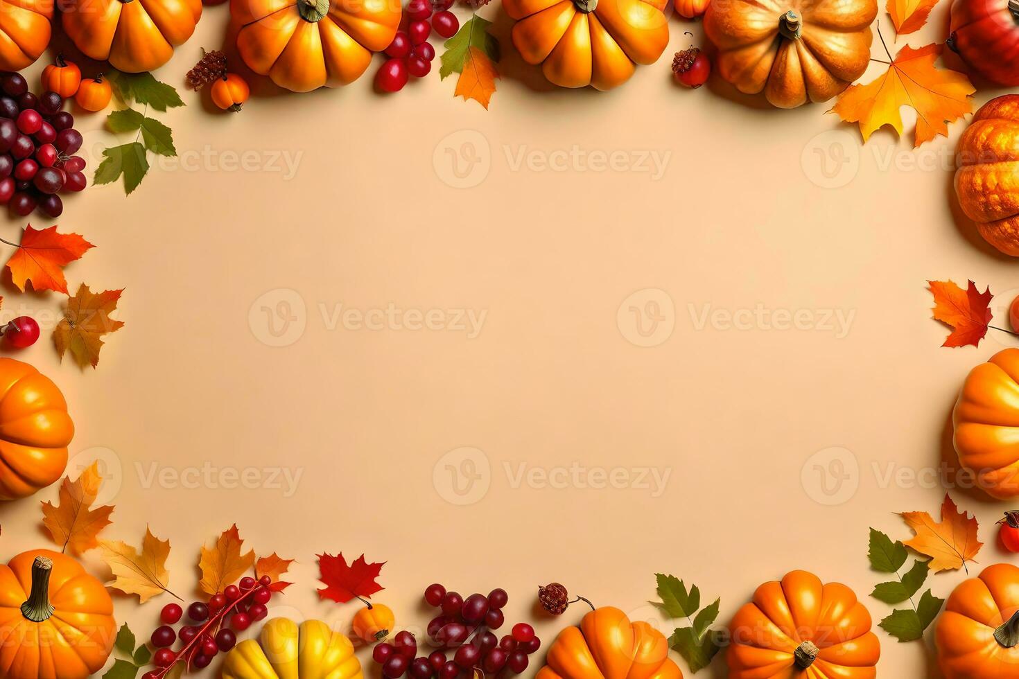 Delicious Thanksgiving Bounty in a Cornucopia Display photo