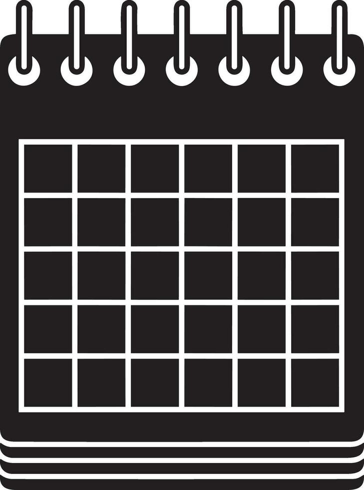 Calendar schedule icon symbol vector image. Illustration of the modern appointment reminder agenda symbol graphic design image