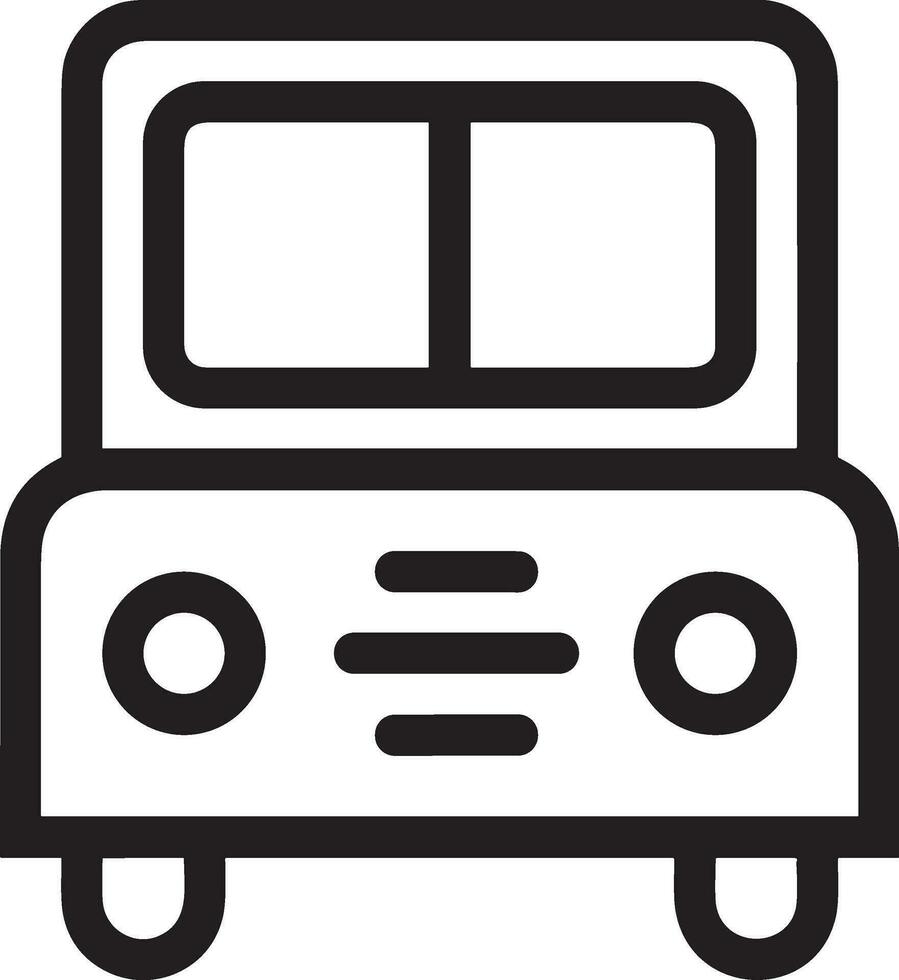 autobús transporte símbolo icono vector imagen. ilustración de el silueta autobús transporte público viaje diseño imagen