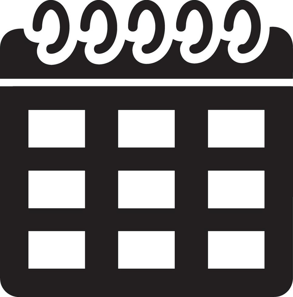 Calendar schedule icon symbol vector image. Illustration of the modern appointment reminder agenda symbol graphic design image