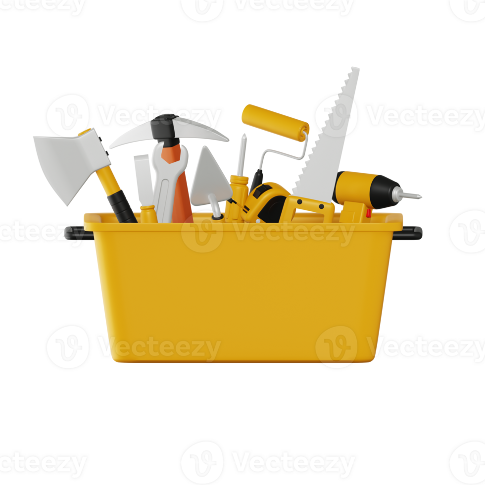 Tool Box 3D Icon png