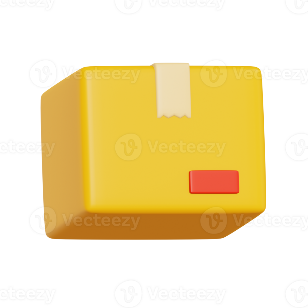 Box 3D Icon png