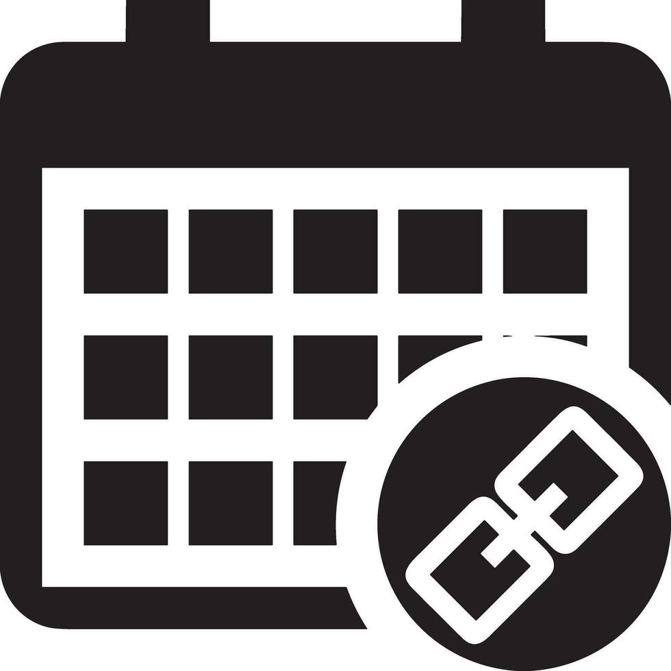 Calendar schedule icon symbol vector image. Illustration of the modern appointment reminder agenda symbol graphic design image