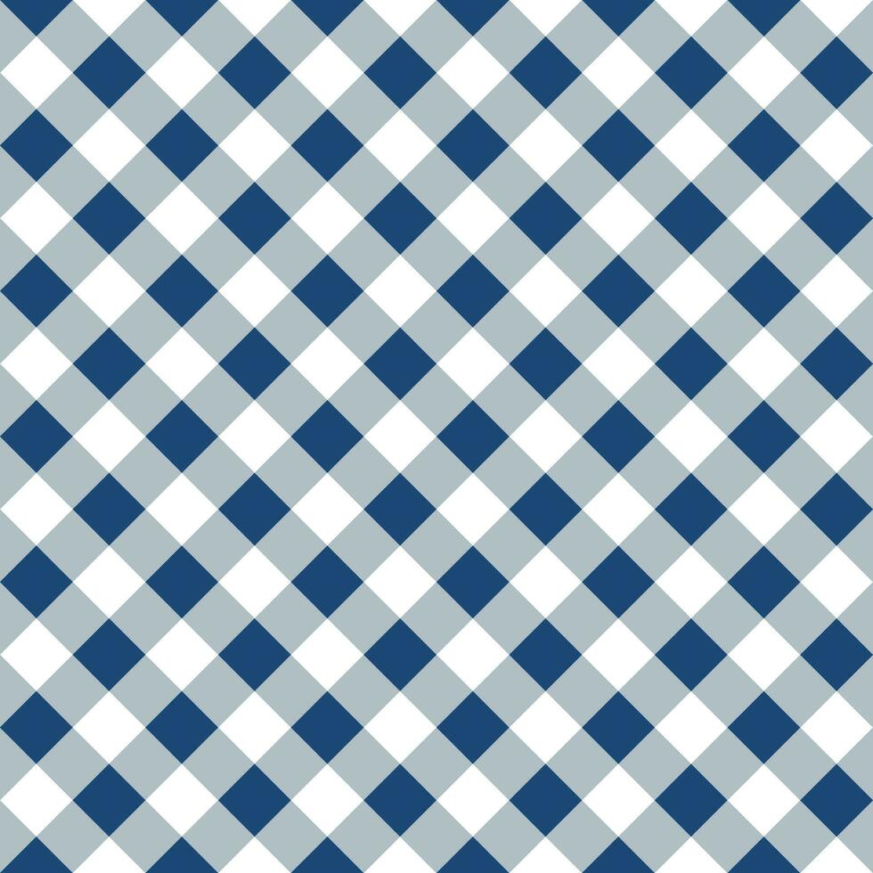 Navy blue plaid pattern background. plaid pattern background. plaid background. For backdrop, decoration, gift wrapping, gingham tablecloth. vector